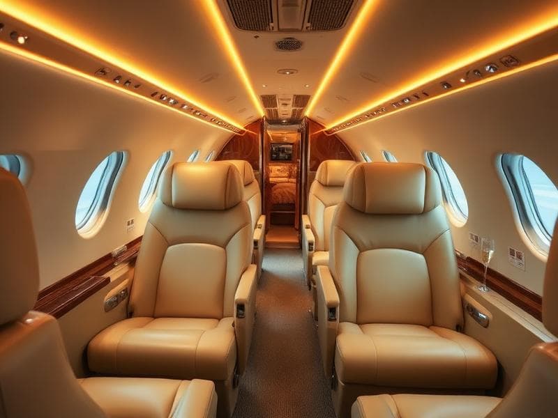 Luxury jet